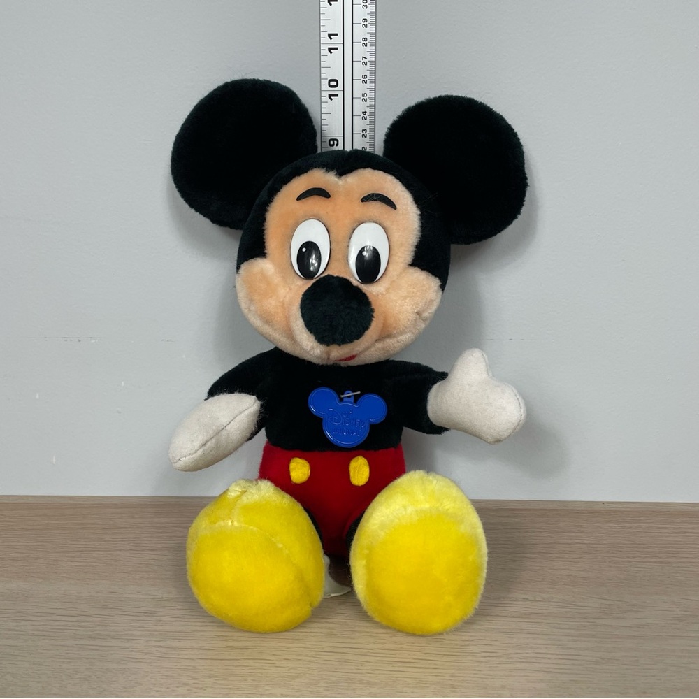 Vintage Disney Original Mickey Mouse Stuffed Plush Animal